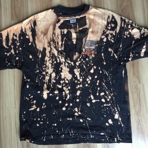 Vintage Chinese Harley Davidson over sized T